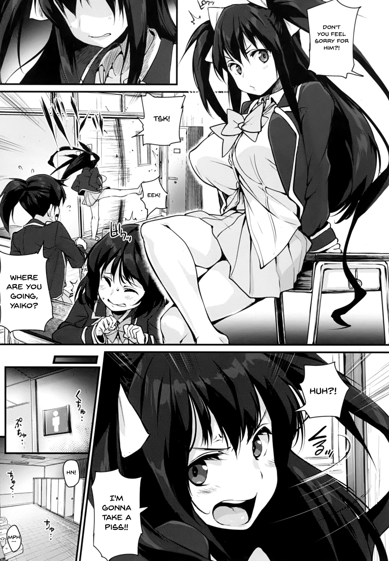 Hentai Manga Comic-I'll Squeeze You With These-Chapter 2-3